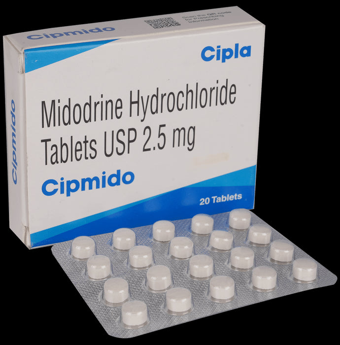 Cipmido 2.5mg Tablet
20 Tablet