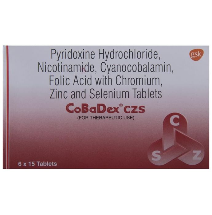 Cobadex Czs Tablet | with Essential Vitamins | Nutritional Supplement
15 Tablet
