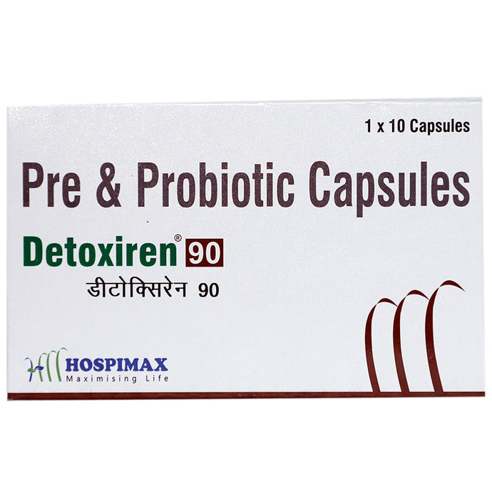 Detoxiren 90 Capsule
10 Capsule