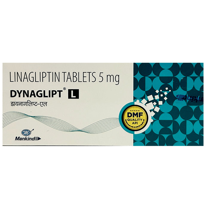 Dynaglipt L 5mg Tablet
10 Tablet