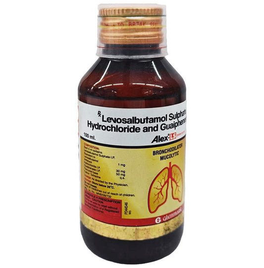 Alex LS Expectorant
100 ml Expectorant