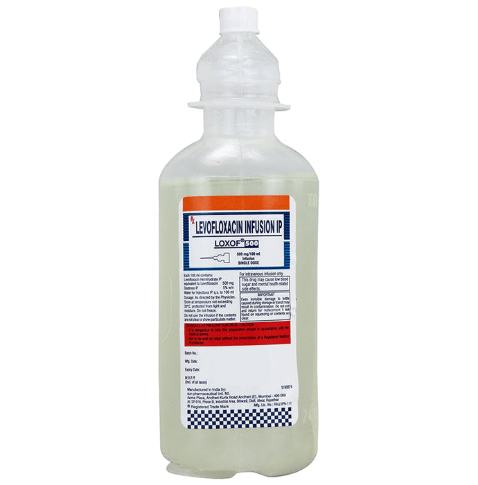 Loxof 500mg Infusion
100 ml Infusion