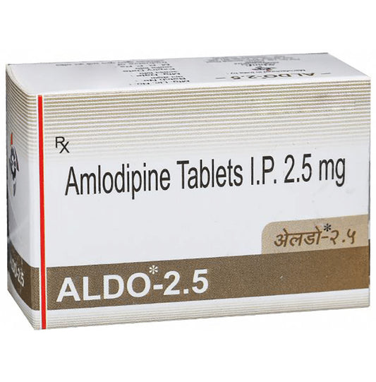 Aldo 2.5mg Tablet
10 Tablet