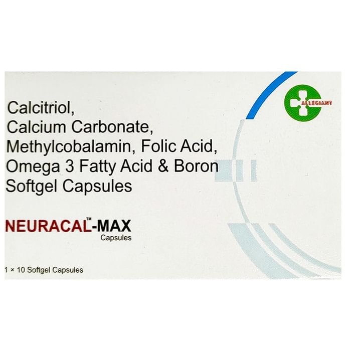 Neuracal-Max Softgel Capsule
10 Soft Gelatin Capsule