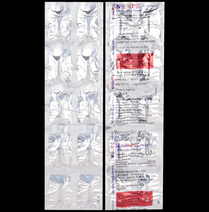 Nodimox Plus 500 Capsule
10 Capsule