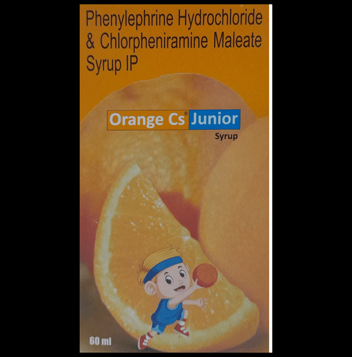 Orange CS Junior Syrup
60 ml Syrup
