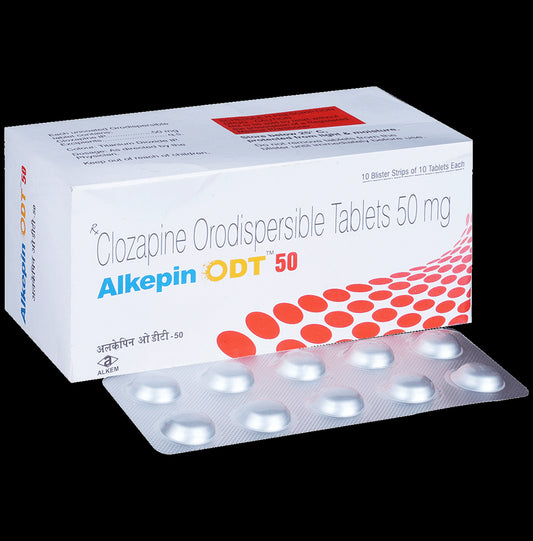 Alkepin Odt 50mg Tablet
10 Tablet