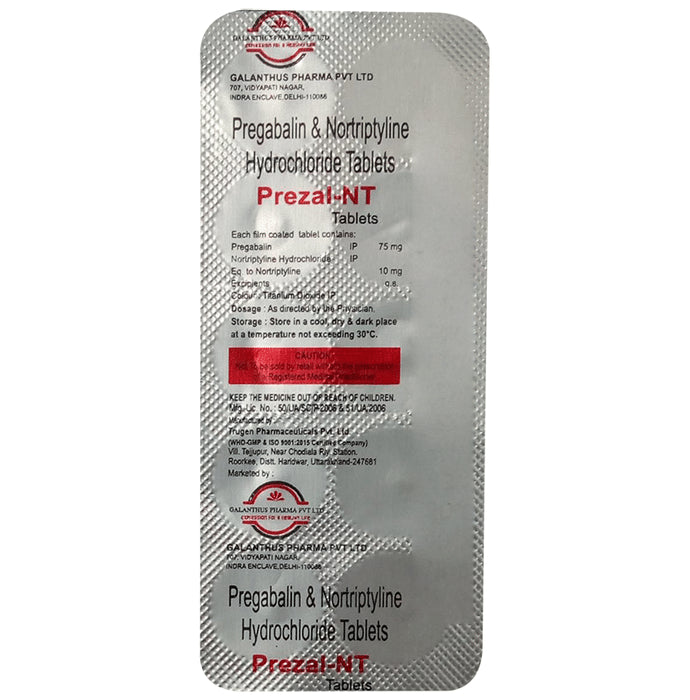 Prezal-NT Tablet
10 Tablet