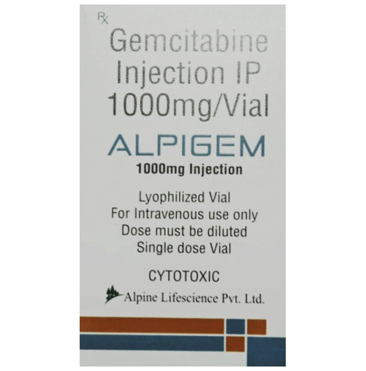 Alpigem 1000mg Injection
1 Injection