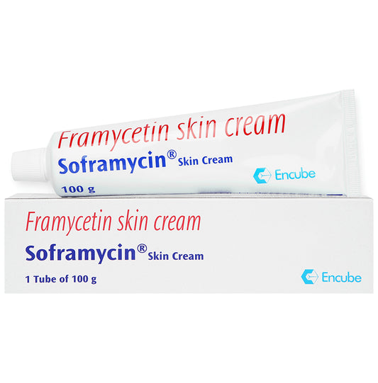 Soframycin Multi-Purpose Antiseptic Cream for Cuts, Wounds, Burns & Skin Infections
30 gm Cream