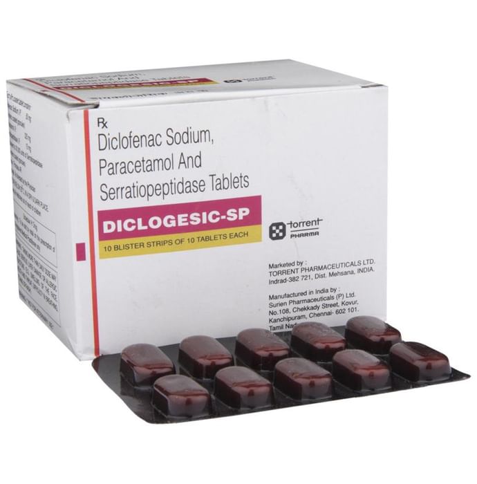 Diclogesic-SP Tablet
10 Tablet