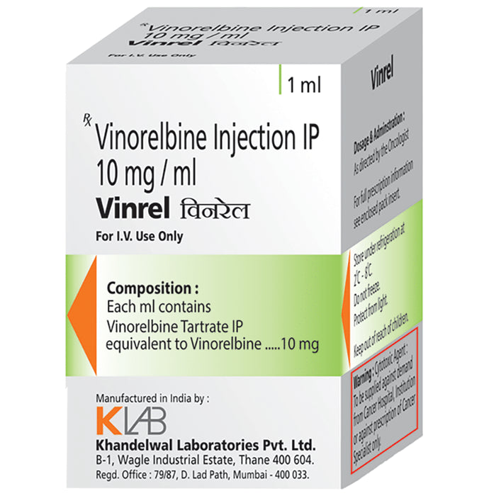 Vinrel 10mg Injection
1 Injection